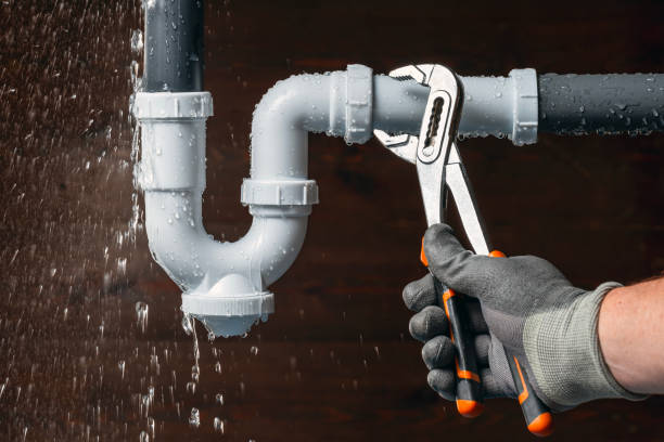 Professional Drain Cleaning technician working in Pulaski, NY